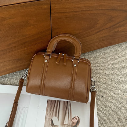 Leren schouder tas