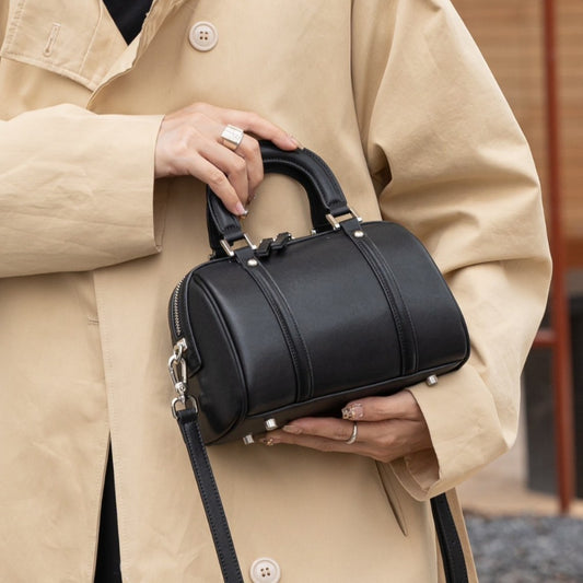 Leren schouder tas
